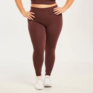 NWT Booty by Brabants Curvy Textureless Java Leggings 🤎☕️